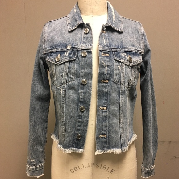 zara trf denim jacket
